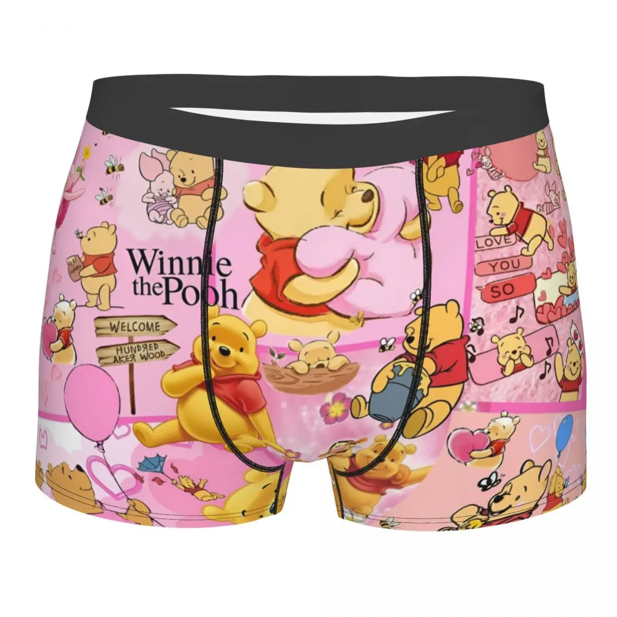 Custom Cool Winnie The Pooh Anime Boxers Shorts Panties Male Underpants Comfortable Bear Cartoon Briefs Underwear
Custom Cool Winnie The Pooh Anime Boxers Shorts Panties Male Underpants Comfortable Bear Cartoon Briefs Underwear