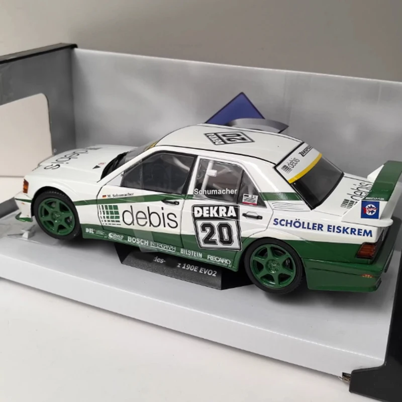 SOLIDO 1/18 Scale 190E EVO2 #20 Alloy Simulation Car Model Static Collection Decorated Holiday Gifts Toys Souvenir Gift
SOLIDO 1/18 Scale 190E EVO2 #20 Alloy Simulation Car Model Static Collection Decorated Holiday Gifts Toys Souvenir Gift