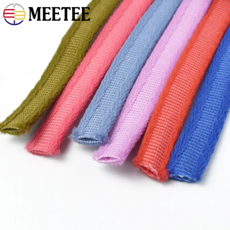 2/5/10M Meetee 10mm Bra Tubular Webbing Tape Nylon Underwire Channeling Elastic Ribbon DIY Garment Underwear Lace Sewing Band
2/5/10M Meetee 10mm Bra Tubular Webbing Tape Nylon Underwire Channeling Elastic Ribbon DIY Garment Underwear Lace Sewing Band