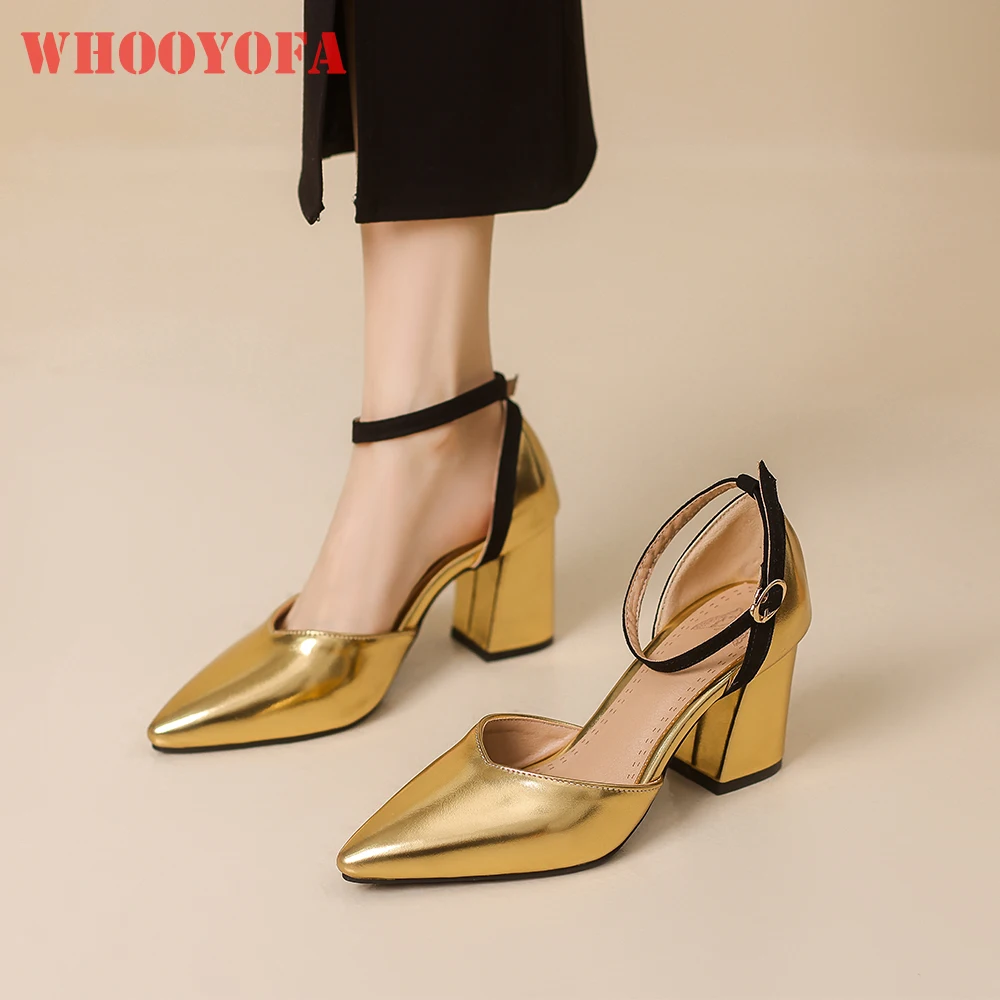 Новые летние женские туфли-лодочки золотистого и серебристого цвета с острым носком на высоком каблуке, размеры 32-48
Новые летние женские туфли-лодочки золотистого и серебристого цвета с острым носком на высоком каблуке, размеры 32-48