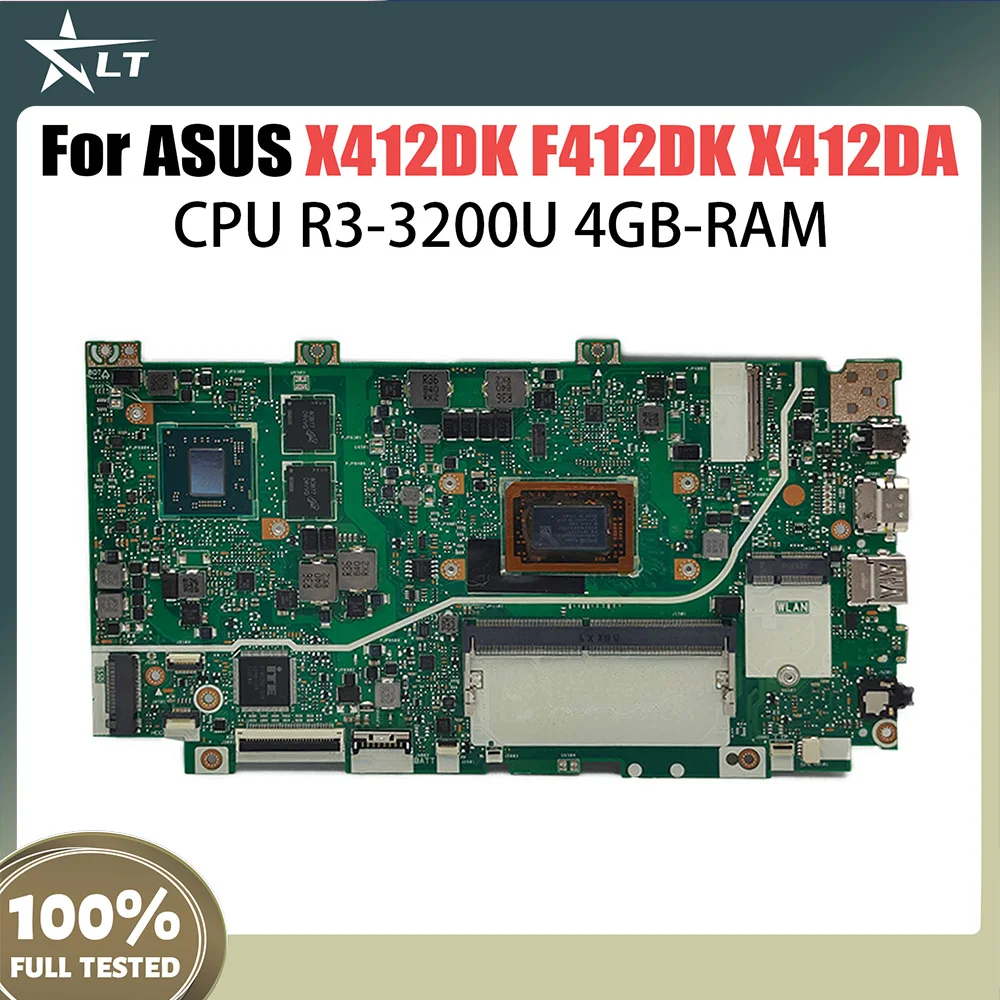 For ASUS Laptop Motherboard X412DA Mainboard X412DK X412D CPU 3050U R3 R5 R7 4GB 8GB RAM V2G 100% Tested
For ASUS Laptop Motherboard X412DA Mainboard X412DK X412D CPU 3050U R3 R5 R7 4GB 8GB RAM V2G 100% Tested