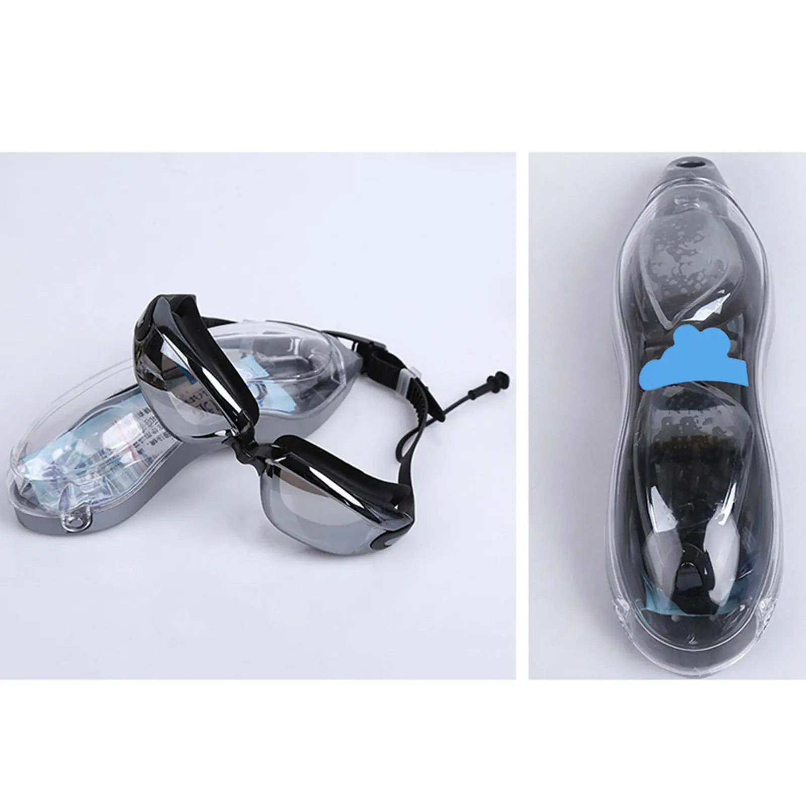 Swimming Goggles Set Black Adult Swimming Goggles Anti Fog Uv Protection Nose Clip Ear Plugs Comfortable Sports Swim Glasses
Swimming Goggles Set Black Adult Swimming Goggles Anti Fog Uv Protection Nose Clip Ear Plugs Comfortable Sports Swim Glasses