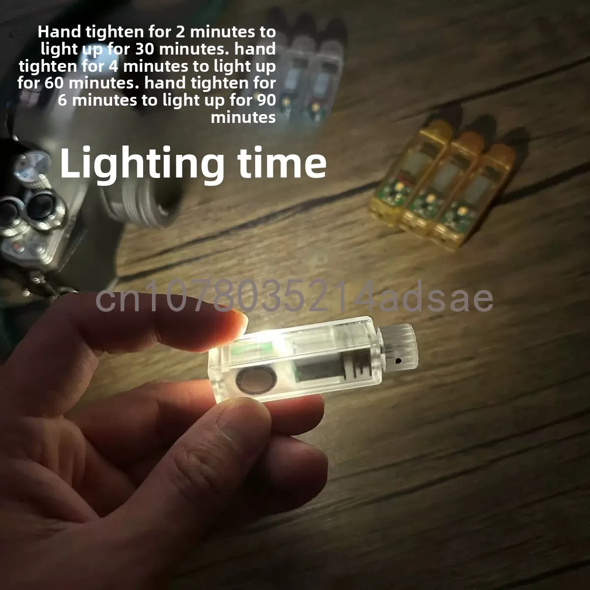 Hand-twisted Self-generating Lamp EDC Fidget Toys Plastic Decompression Toy ADHD Anti-anxiety Toy Outdoor Lighting Tool
Hand-twisted Self-generating Lamp EDC Fidget Toys Plastic Decompression Toy ADHD Anti-anxiety Toy Outdoor Lighting Tool