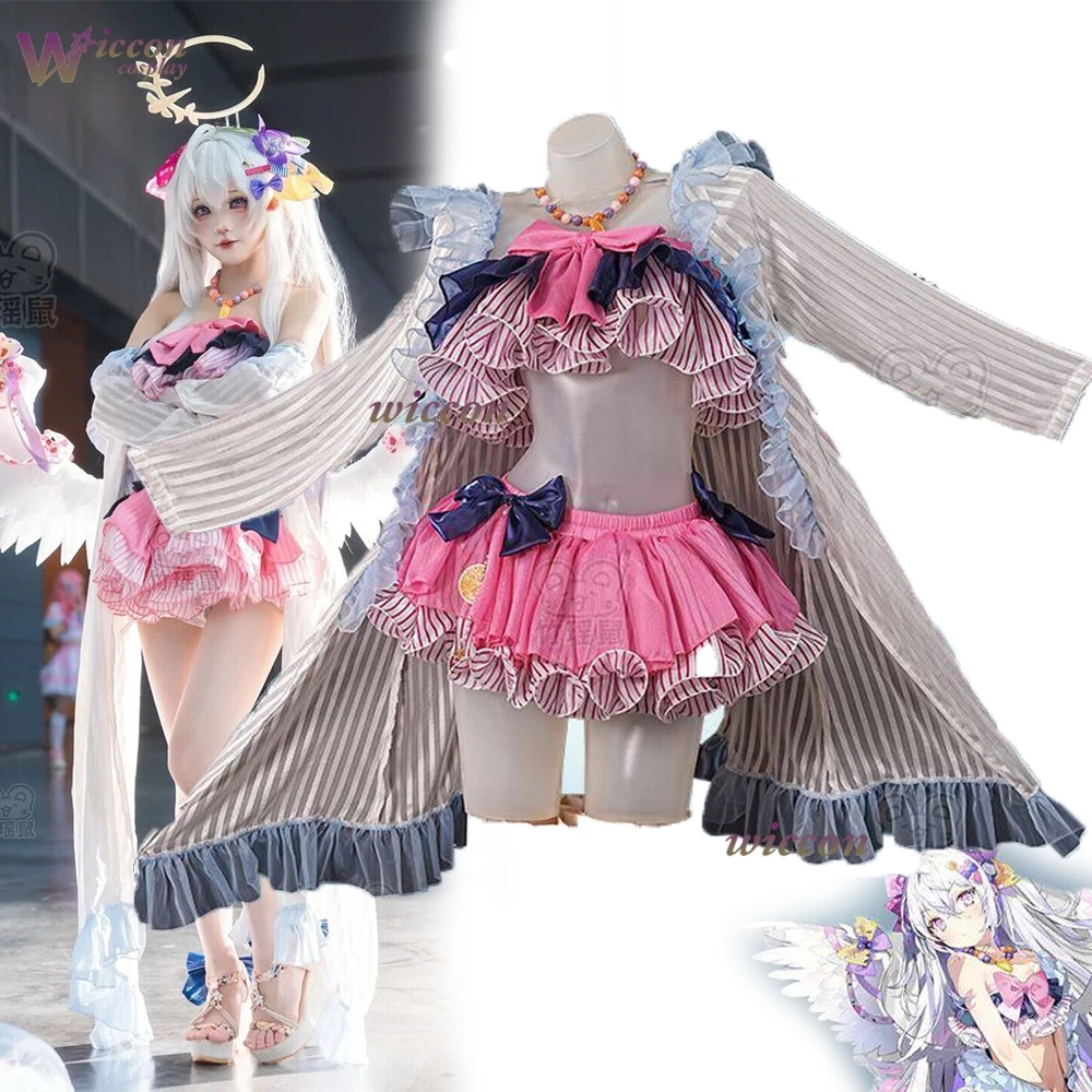 Cos C COS Shirasu Azusa Anime Blue Archive Cosplay Costume Beach Shirasu Azusa Pink Dress Halloween Carnival Girl Sweet Swimsuit
Cos C COS Shirasu Azusa Anime Blue Archive Cosplay Costume Beach Shirasu Azusa Pink Dress Halloween Carnival Girl Sweet Swimsuit