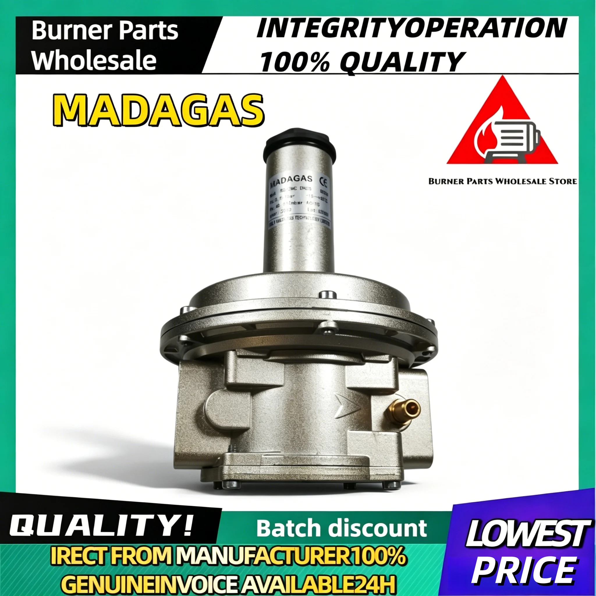 MADAGAS DN25 DN40 DN50 Gas Pressure Reducing Stabilizer Valve RG/2MC RG/2MC Series Burner Pressure Regulator Combustion Spare Pa
MADAGAS DN25 DN40 DN50 Gas Pressure Reducing Stabilizer Valve RG/2MC RG/2MC Series Burner Pressure Regulator Combustion Spare Pa