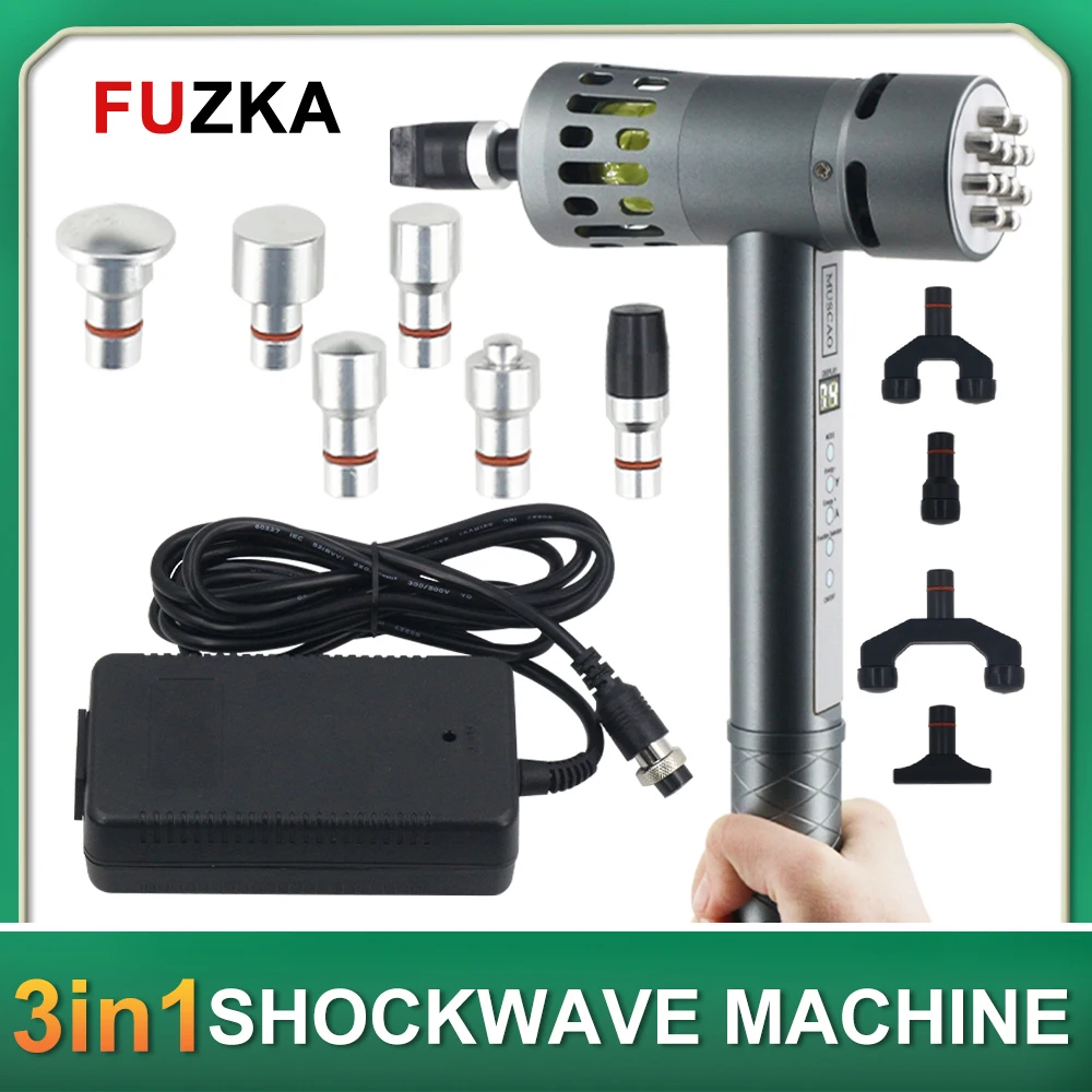 New Professional 3in1 Shockwave Therapy Machine Bioectricity Electic Muscle Stimulator Electrostimulator Chiropractic
New Professional 3in1 Shockwave Therapy Machine Bioectricity Electic Muscle Stimulator Electrostimulator Chiropractic