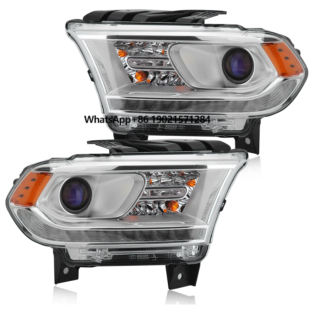 Silver Head Lamp Car Assembly Headlamp Head Light Headlight for Dodge Durango 2014-2020
Silver Head Lamp Car Assembly Headlamp Head Light Headlight for Dodge Durango 2014-2020