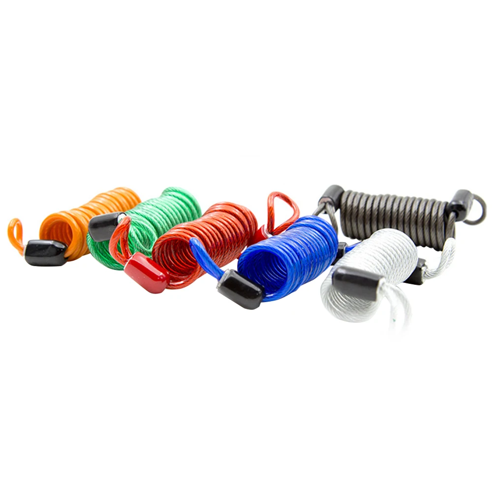 6Pcs Anti-Theft Reminder Spring Lock Rope Portable Multi-Color Wire Rope Lock for Outdoor Hiking Camping Cycling Fishing
6Pcs Anti-Theft Reminder Spring Lock Rope Portable Multi-Color Wire Rope Lock for Outdoor Hiking Camping Cycling Fishing