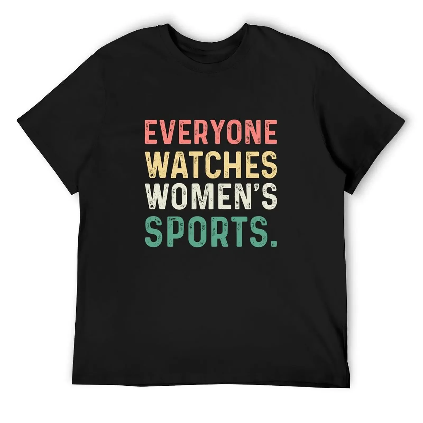 Everyone watches women's sports Sticker T-Shirt custom t shirt blanks hippie clothes street wear cotton t shirt men
Everyone watches women's sports Sticker T-Shirt custom t shirt blanks hippie clothes street wear cotton t shirt men
