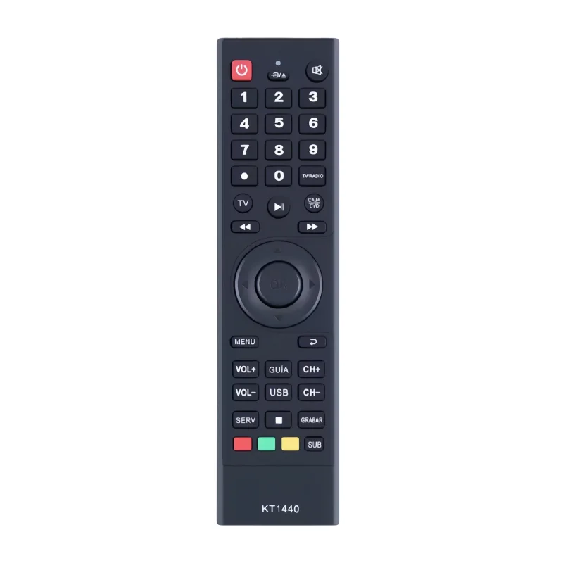 LongYue KT1440 Universal Remote Control Compatible with Panda ATEC Gelec Haier And DTV TVs - Easy to Use TV Remote
LongYue KT1440 Universal Remote Control Compatible with Panda ATEC Gelec Haier And DTV TVs - Easy to Use TV Remote