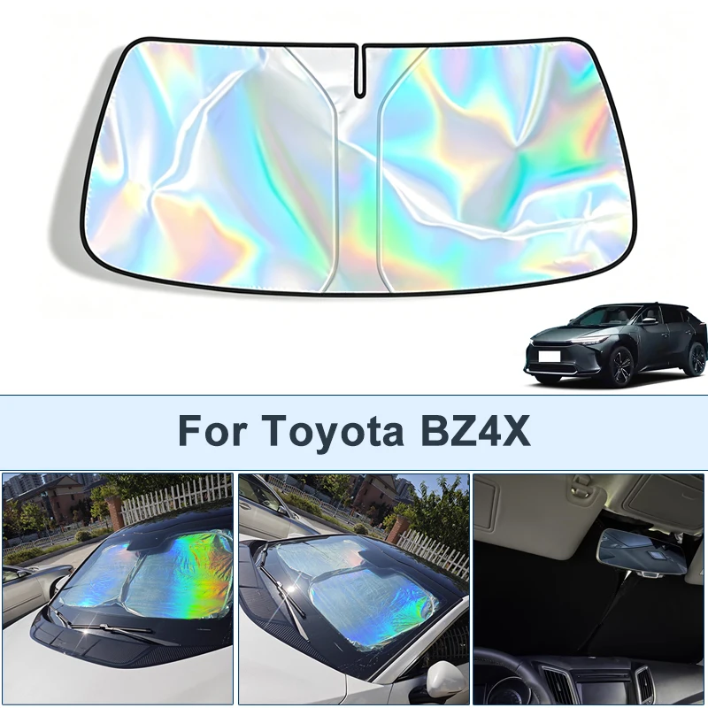 Foldable Front Windshield Sun Shade For Toyota BZ4X UV Reflective Sun Protection Cover Car Interior Accessories
Foldable Front Windshield Sun Shade For Toyota BZ4X UV Reflective Sun Protection Cover Car Interior Accessories