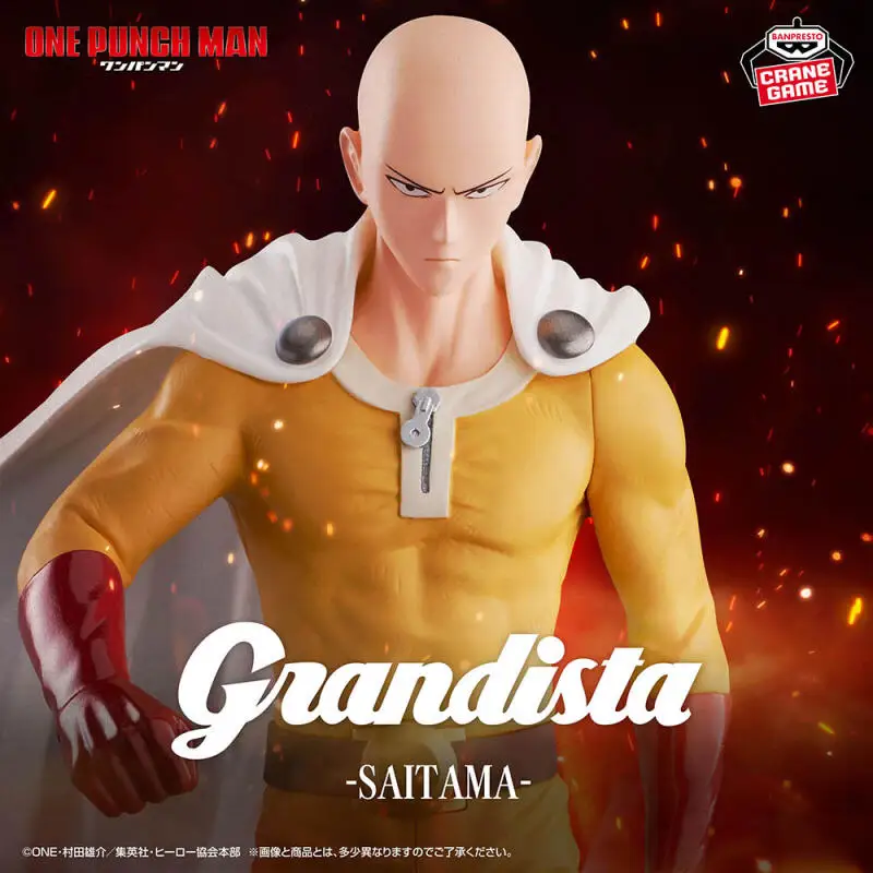 27cm Genuine Bandai Banpresto ONE PUNCH-MAN Grandista Saitama Anime Action Figure Model Toys Gift for Birthday
27cm Genuine Bandai Banpresto ONE PUNCH-MAN Grandista Saitama Anime Action Figure Model Toys Gift for Birthday