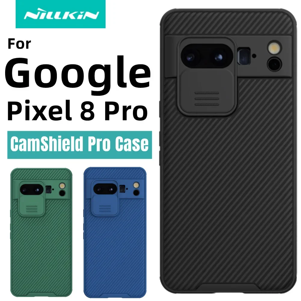 Original NILLKIN Matte Guard For Google Pixel 8 Pro Case CamShield Case Shockproof Slide Camera Len Window Protection Back Cover
Original NILLKIN Matte Guard For Google Pixel 8 Pro Case CamShield Case Shockproof Slide Camera Len Window Protection Back Cover