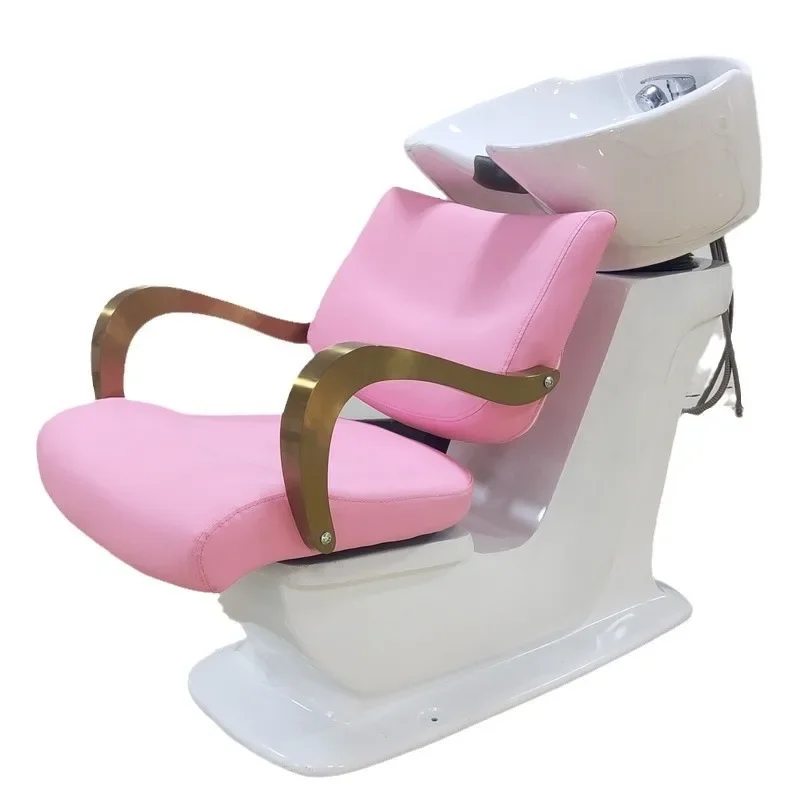 Luxury Leather Hair Spa Shampoo Bowl and Chair Hair Salon Furniture Head Spa
Luxury Leather Hair Spa Shampoo Bowl and Chair Hair Salon Furniture Head Spa