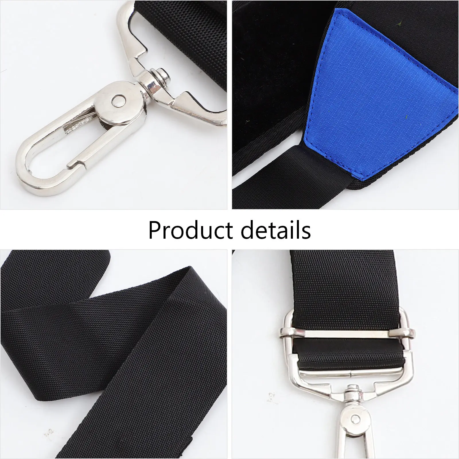 Нейлоновый сменный плечевой ремень с широкой поворотной пряжкой для сумок для гольфа, больших сумок-тоут, портфелей и коробок для переноски
Нейлоновый сменный плечевой ремень с широкой поворотной пряжкой для сумок для гольфа, больших сумок-тоут, портфелей и коробок для переноски
