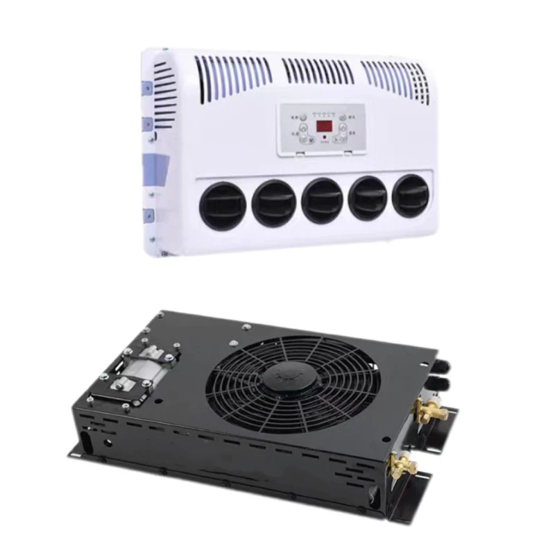 Flat parking air conditioner 12V24V force rock car truck harvester modified general purpose model
Flat parking air conditioner 12V24V force rock car truck harvester modified general purpose model