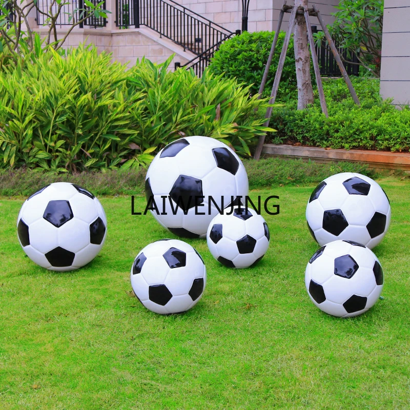 SGF football model floor ornaments decorative garden sculpture simple and beautiful
SGF football model floor ornaments decorative garden sculpture simple and beautiful