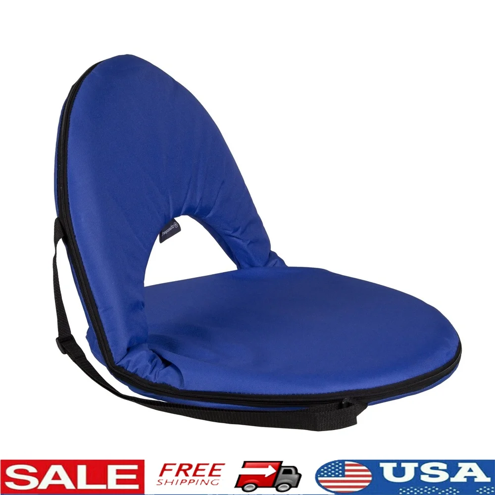 Adjustable Reclining Camping Chair with Shoulder Strap Portable Beach Pool Sports Event Durable Polyester Steel Frame
Adjustable Reclining Camping Chair with Shoulder Strap Portable Beach Pool Sports Event Durable Polyester Steel Frame