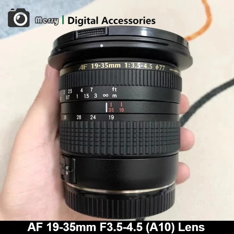 95% New Genuine For Tamron AF 19-35mm f/3.5-4.5 (A10)Wide angle Zoom Auto Lens for Canon EF for Nikon F Mount
95% New Genuine For Tamron AF 19-35mm f/3.5-4.5 (A10)Wide angle Zoom Auto Lens for Canon EF for Nikon F Mount