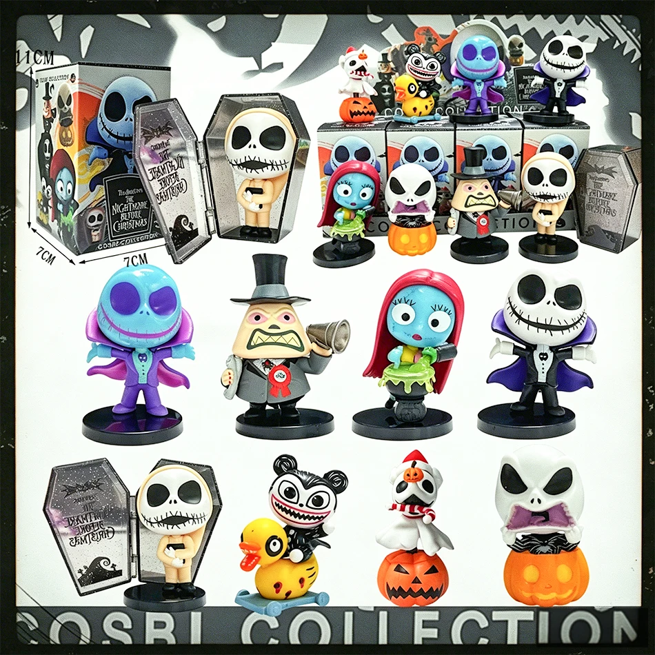 The Nightmare Before Christmas Blind Box Hot Figure Jack Sally Cosbi Collectible Ornament Toys Christmas Halloween Birthday Gift
The Nightmare Before Christmas Blind Box Hot Figure Jack Sally Cosbi Collectible Ornament Toys Christmas Halloween Birthday Gift