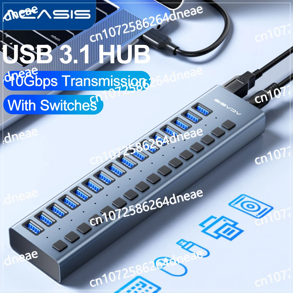 Для ПК, ноутбука Macbook Pro Steam Deck Передача данных Зарядка Acasis 10 Гбит/с USB 3.1 Концентратор 16 портов Разветвитель USB-концентратор с питанием от алюминия
Для ПК, ноутбука Macbook Pro Steam Deck Передача данных Зарядка Acasis 10 Гбит/с USB 3.1 Концентратор 16 портов Разветвитель USB-концентратор с питанием от алюминия