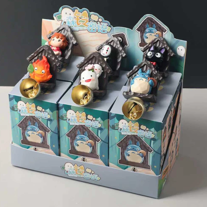 Hayao Miyazaki Anime Blind Box Trendy Collectible Toy Desktop Bell Decor Home Room Decoration For Anime Fans Adult Collectors
Hayao Miyazaki Anime Blind Box Trendy Collectible Toy Desktop Bell Decor Home Room Decoration For Anime Fans Adult Collectors