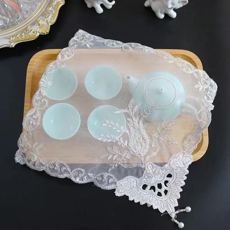 NEW White bead flower Embroidery table cloth cover wedding kitchen Christmas dining tablecloth Table decoration and accessories
NEW White bead flower Embroidery table cloth cover wedding kitchen Christmas dining tablecloth Table decoration and accessories