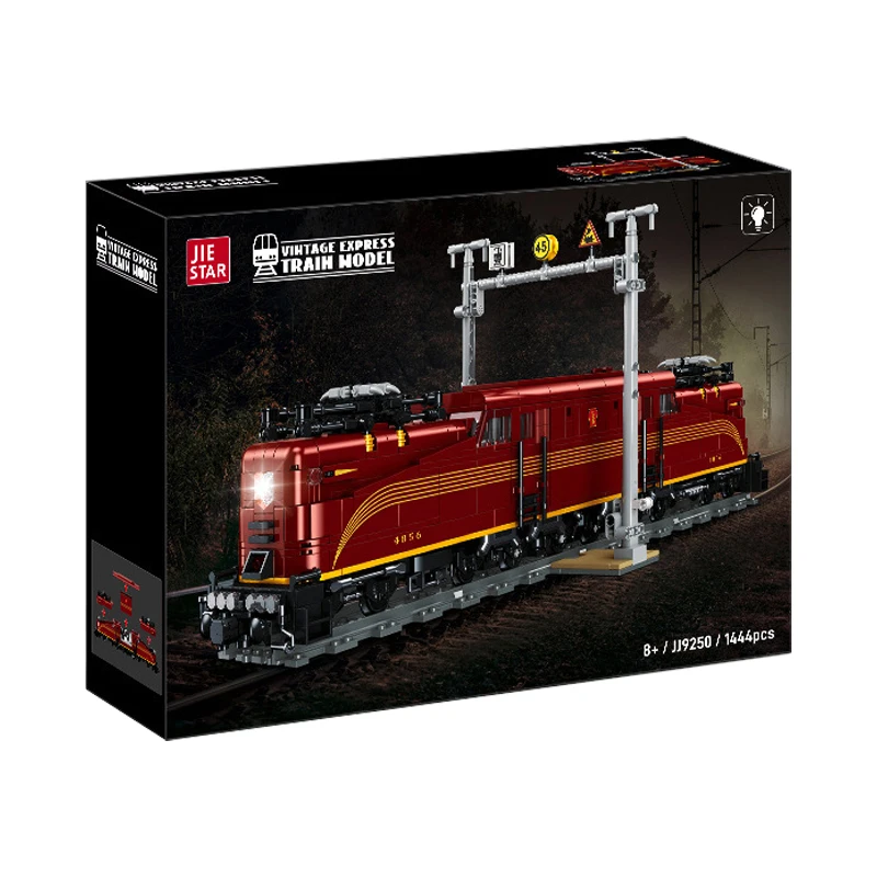IN STOCK JJ9250 Retro Red Electric Locomotive Building Blocks Assembling Train Bricks Model DIY Toys for Boys Christmas Gift Set
IN STOCK JJ9250 Retro Red Electric Locomotive Building Blocks Assembling Train Bricks Model DIY Toys for Boys Christmas Gift Set