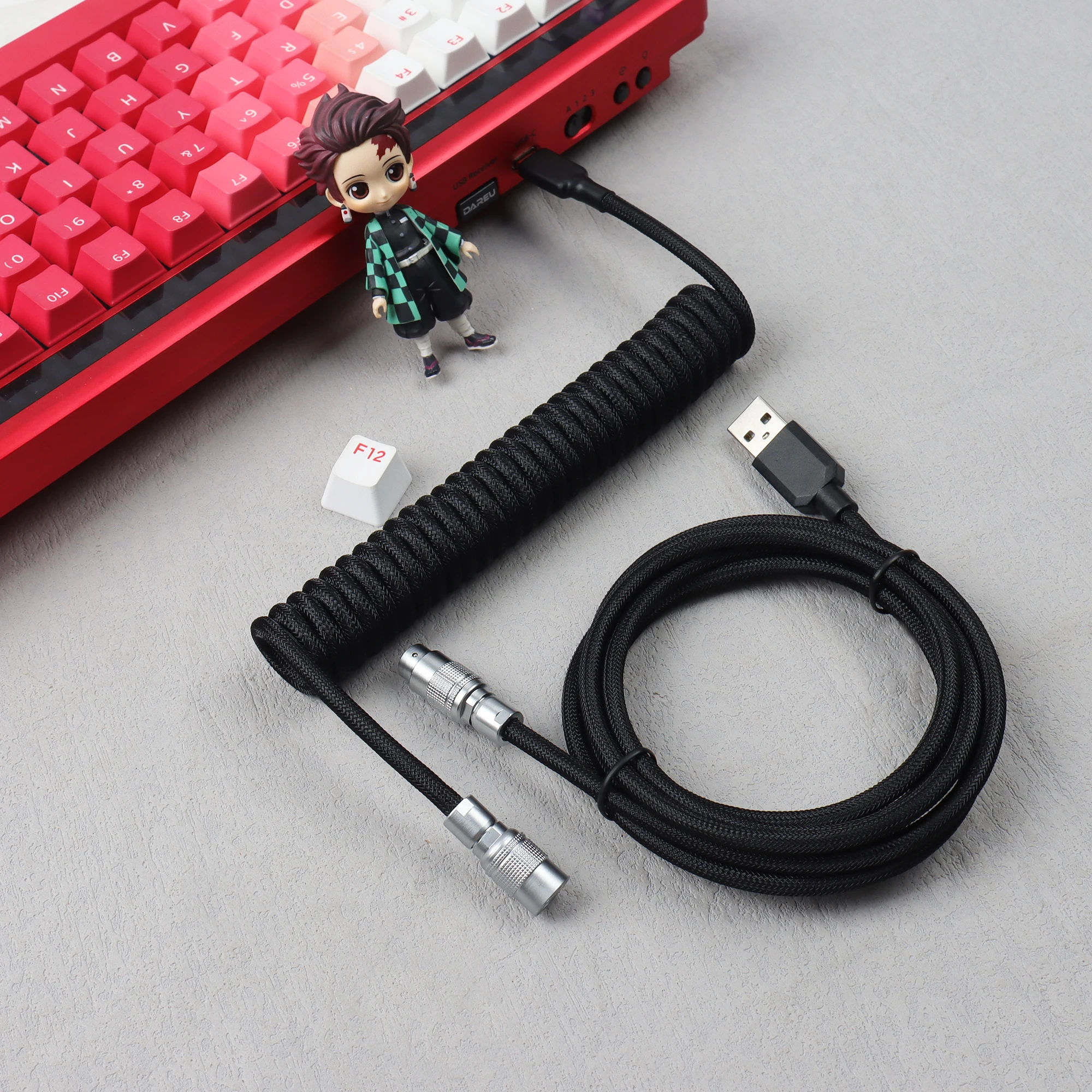 【LANO】черный/белый USB-кабель для клавиатуры в спиральной оплетке, разъем YC8 aviator, удлинитель для клавиатуры, OTG-кабель Type-C для клавиатуры и мыши
【LANO】черный/белый USB-кабель для клавиатуры в спиральной оплетке, разъем YC8 aviator, удлинитель для клавиатуры, OTG-кабель Type-C для клавиатуры и мыши