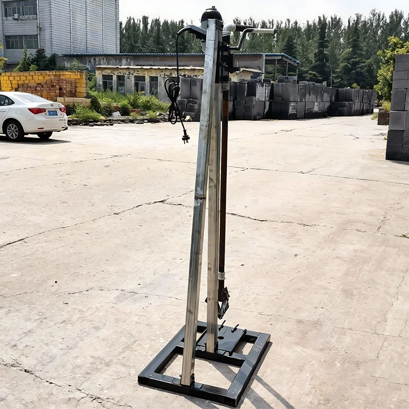Customized Household-Use Electric Handheld Drilling Rig, Compact Size with Vertical Stand for Water Wells
Customized Household-Use Electric Handheld Drilling Rig, Compact Size with Vertical Stand for Water Wells