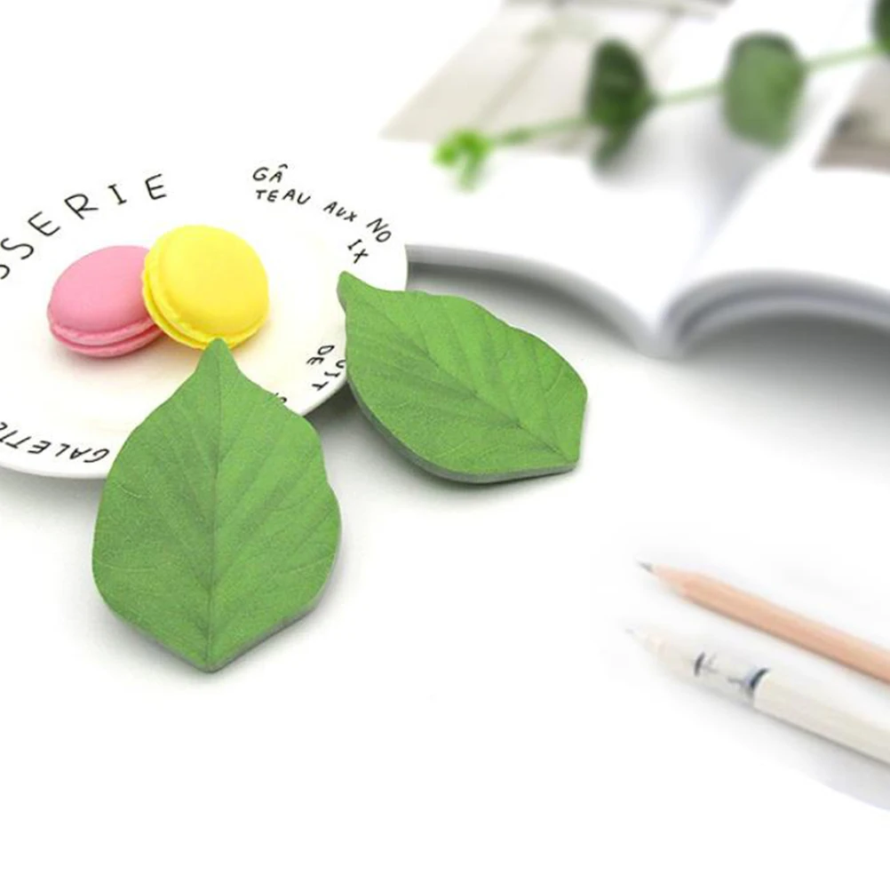10pcs Simulation Leaf Shaped Memo Notes Green Eco-Friendly Sticky Notepads Reusable Memo Stickers Smooth Writable for Books
10pcs Simulation Leaf Shaped Memo Notes Green Eco-Friendly Sticky Notepads Reusable Memo Stickers Smooth Writable for Books