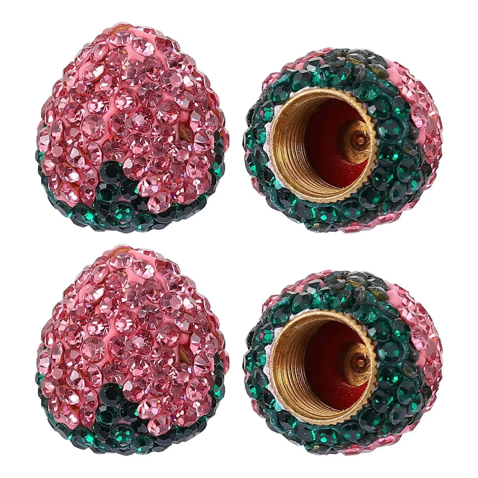 4 Pcs Dustproof Tire Valve Caps Rhinestone Decor Protective Cover Car Copper Clay Design Prevents Air Leakage Fits Various
4 Pcs Dustproof Tire Valve Caps Rhinestone Decor Protective Cover Car Copper Clay Design Prevents Air Leakage Fits Various