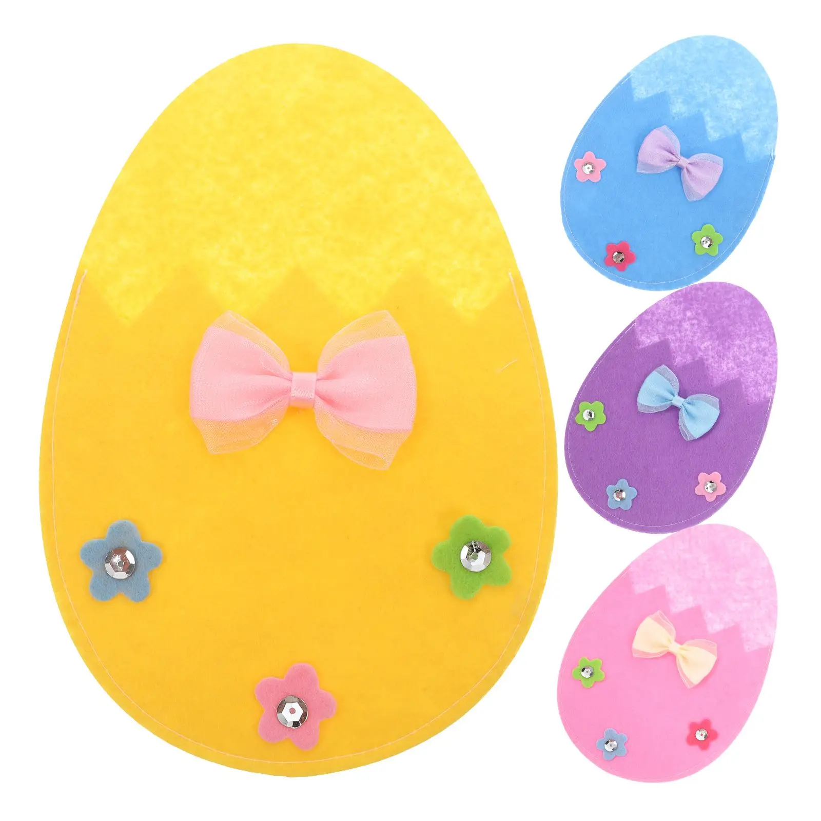 4 Pcs Easter Egg Cutlery Bag Holder Cute Cartoon Design for Table Felt Cloth Party Decorations Silverware Storage
4 Pcs Easter Egg Cutlery Bag Holder Cute Cartoon Design for Table Felt Cloth Party Decorations Silverware Storage