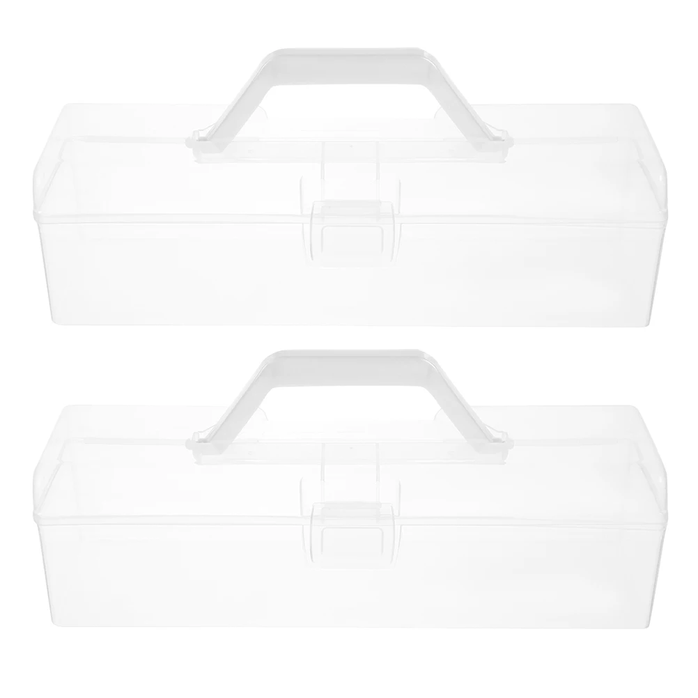 2Pcs Transparent Storage Box Clear Supplies Plastic Student Paint Case Desk Pen Holder Watercolor Brush Tools
2Pcs Transparent Storage Box Clear Supplies Plastic Student Paint Case Desk Pen Holder Watercolor Brush Tools