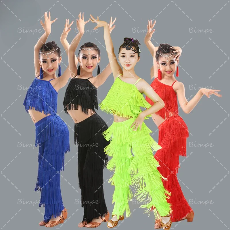 Latin Dance Training Costume Girl New Children's Performance Costume Competition Regulations Latin Dance Dress Fringe Dress
Latin Dance Training Costume Girl New Children's Performance Costume Competition Regulations Latin Dance Dress Fringe Dress