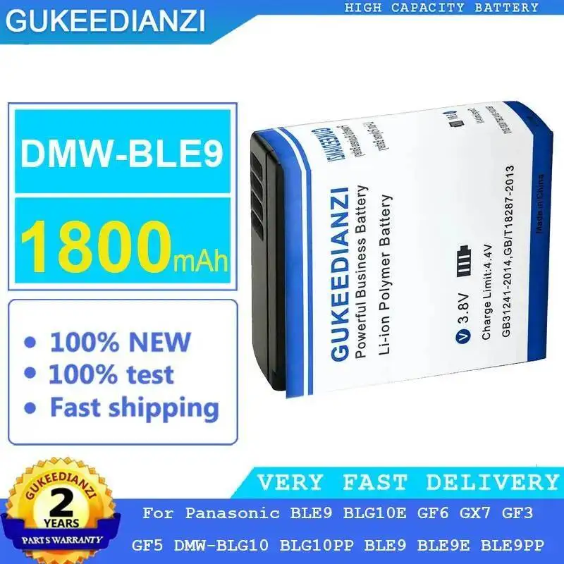 Аккумулятор для камеры Dmw-BLE9 1800 мАч для Panasonic BLE9 BLG10E GF6 GX7 GF3 GF5 Dmw-BLG10 BLG10PP BLE9E BLE9PP
Аккумулятор для камеры Dmw-BLE9 1800 мАч для Panasonic BLE9 BLG10E GF6 GX7 GF3 GF5 Dmw-BLG10 BLG10PP BLE9E BLE9PP