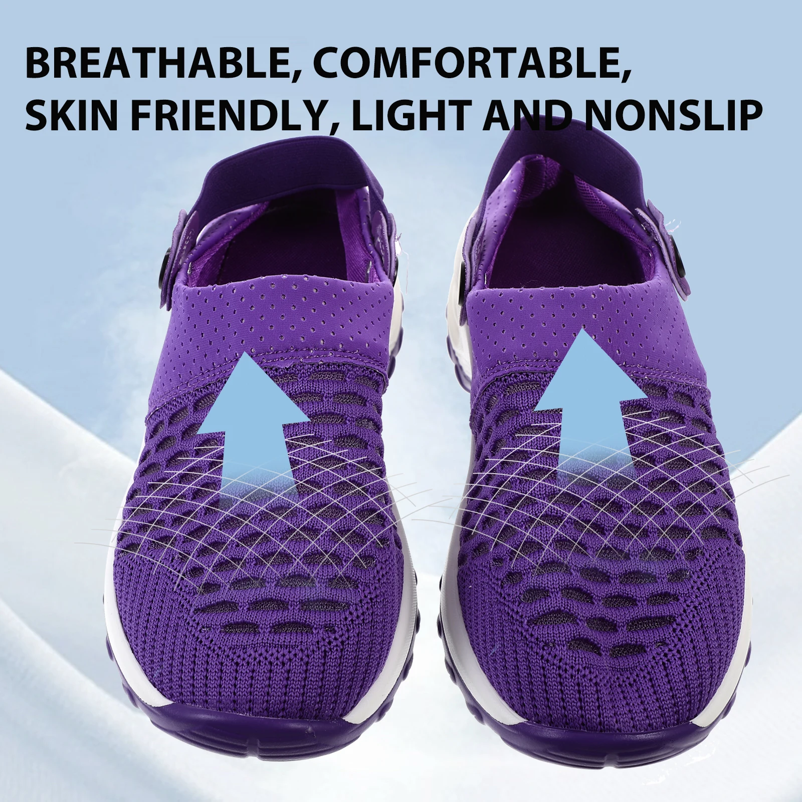 Дышащая легкая обувь с воздушной сеткой, размер S 40, фиолетовая повседневная спортивная нескользящая женская удобная дорожная уличная обувь для бега
Дышащая легкая обувь с воздушной сеткой, размер S 40, фиолетовая повседневная спортивная нескользящая женская удобная дорожная уличная обувь для бега