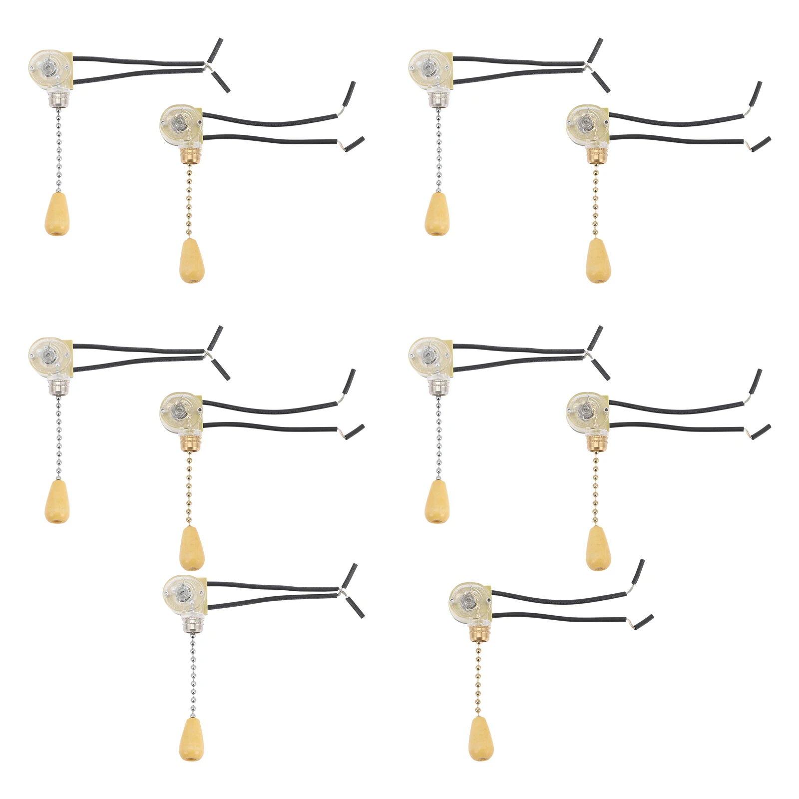 10pcs Pull Ceiling Chain Cord Plastic Wood Durable Wall Panel Light Lamp Pull Replacement
10pcs Pull Ceiling Chain Cord Plastic Wood Durable Wall Panel Light Lamp Pull Replacement