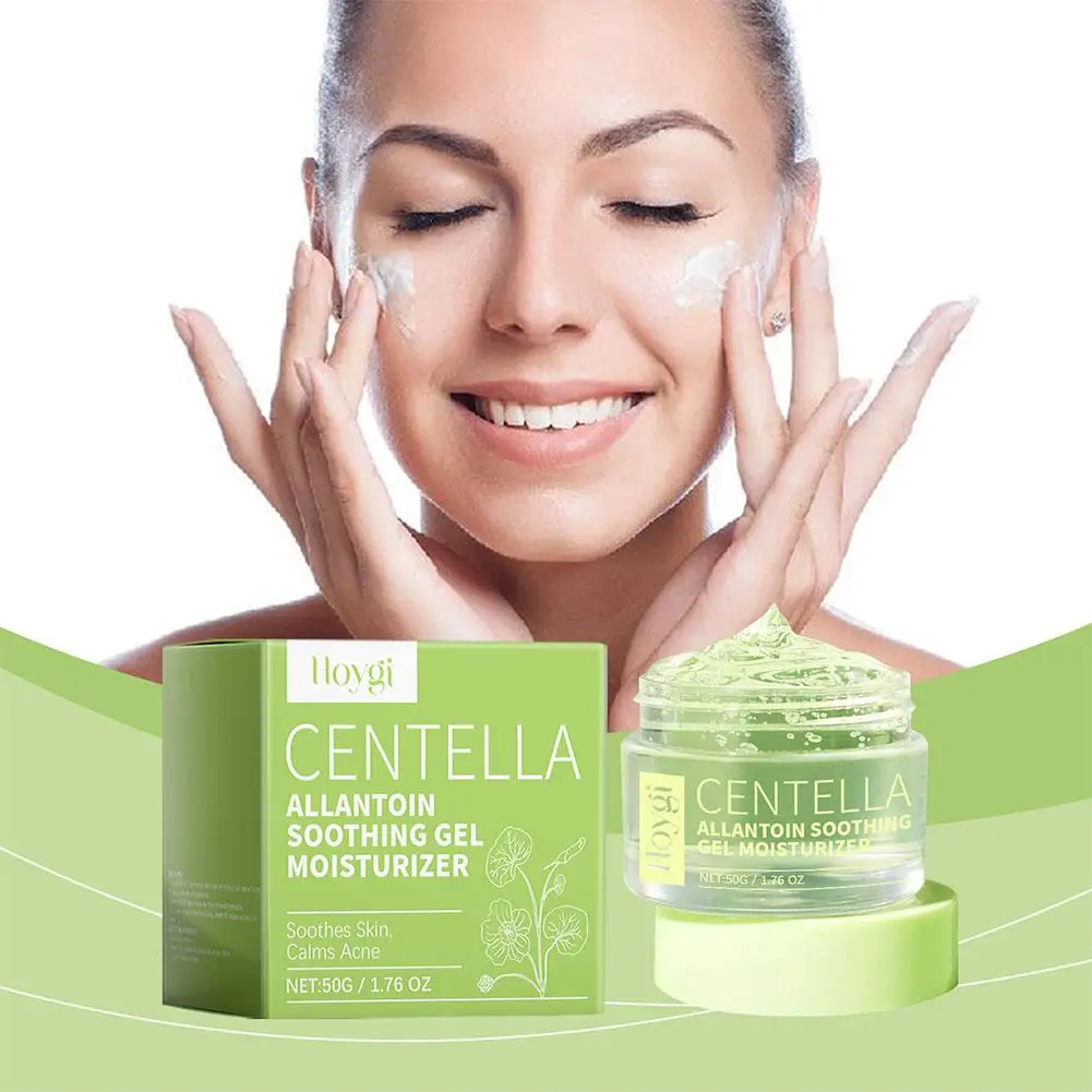 NEW 50g Centella Allantoin Soothing Gel Moisturizing Brightening Anti-aging Essence Lotion Calming Repairing For All Skin T3H3
NEW 50g Centella Allantoin Soothing Gel Moisturizing Brightening Anti-aging Essence Lotion Calming Repairing For All Skin T3H3