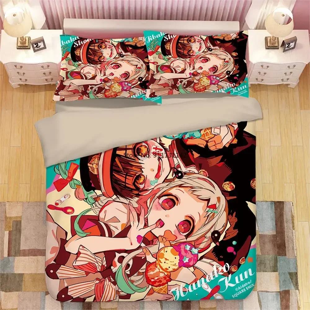 Toilet-Bound Hanako-kun 3D Bedding Set Duvet Covers Pillowcases Comforter Bedding Sets Bedclothes Bed Linen Bedding Sets 
Toilet-Bound Hanako-kun 3D Bedding Set Duvet Covers Pillowcases Comforter Bedding Sets Bedclothes Bed Linen Bedding Sets