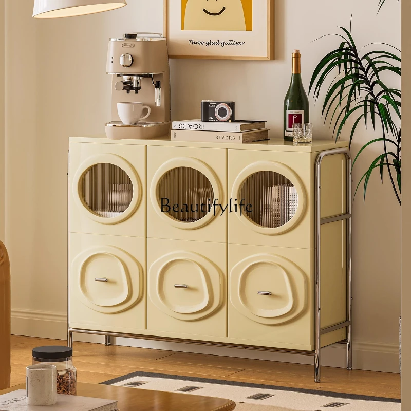 Cream Simple Small Apartment Living Room Bedroom Wall Storage Cabinet Kitchen Sideboard
Cream Simple Small Apartment Living Room Bedroom Wall Storage Cabinet Kitchen Sideboard
