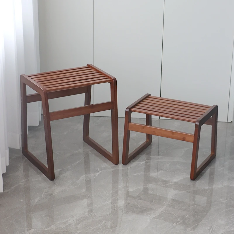 New Chinese Style Shoe Changing Stool Bamboo Wood Made Footrest Children Sitting Block Living Room Stools Furniture
New Chinese Style Shoe Changing Stool Bamboo Wood Made Footrest Children Sitting Block Living Room Stools Furniture