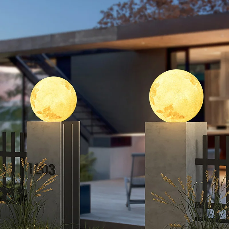 Outdoor Party IP65 Waterproof Charging Color Solar Moon Outdoor Landscape Park Roadside Garden Lawn Moon Shape Decorative Lamp
Outdoor Party IP65 Waterproof Charging Color Solar Moon Outdoor Landscape Park Roadside Garden Lawn Moon Shape Decorative Lamp