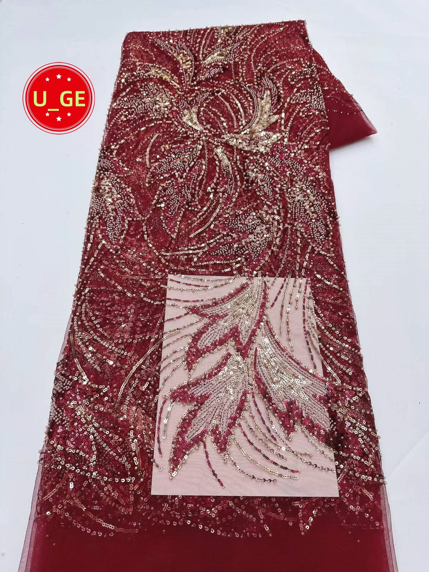 2026 Elegant Soft Embroidery Tulle Lace Fabric with Sequin & Stones – High Quality for Wedding Evening DressU_GE3865
2026 Elegant Soft Embroidery Tulle Lace Fabric with Sequin & Stones – High Quality for Wedding Evening DressU_GE3865