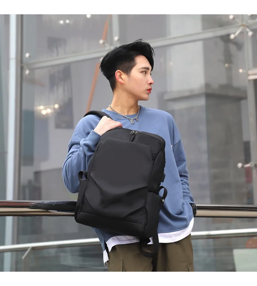 Casual men's daily laptop backpack anti-splash soft lightweight schoolbag for college students and office workers
Casual men's daily laptop backpack anti-splash soft lightweight schoolbag for college students and office workers