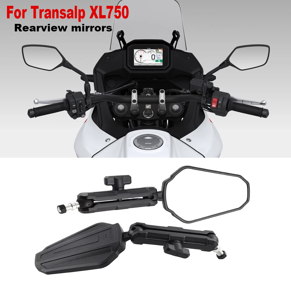 For Honda Transalp XL750 XL 750 Transalp 2023 2024 Motorcycle accessories Adjustable side mirrors rearview mirrors a pair
For Honda Transalp XL750 XL 750 Transalp 2023 2024 Motorcycle accessories Adjustable side mirrors rearview mirrors a pair
