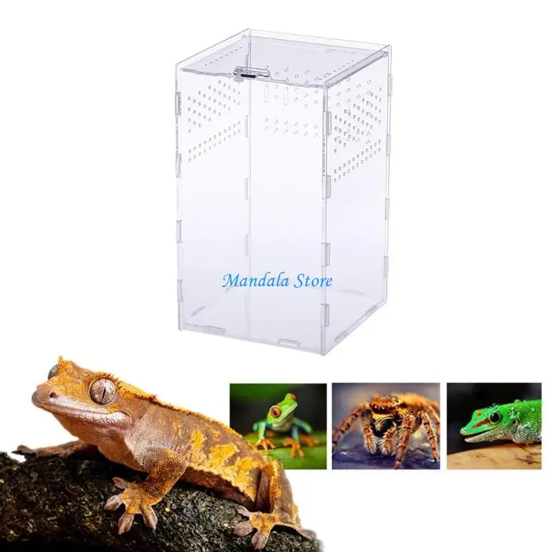 U2JC Feeding Box Insect Breeding Box Acrylic Habitat for Spider
U2JC Feeding Box Insect Breeding Box Acrylic Habitat for Spider