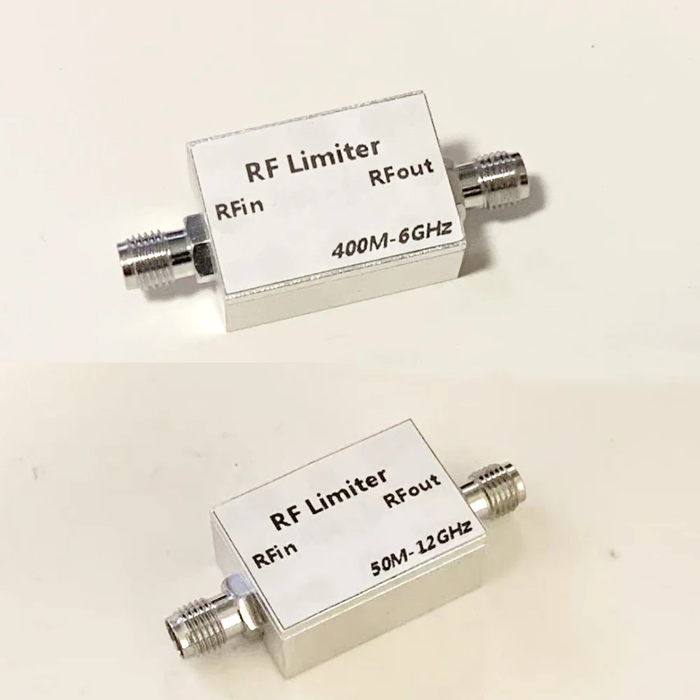 RF Limiter 100M-12GHz/400M-6GHz High Power CW for ham HAM Radio Amplifier LNA Test Equipment Protection spectrum analyzer
RF Limiter 100M-12GHz/400M-6GHz High Power CW for ham HAM Radio Amplifier LNA Test Equipment Protection spectrum analyzer