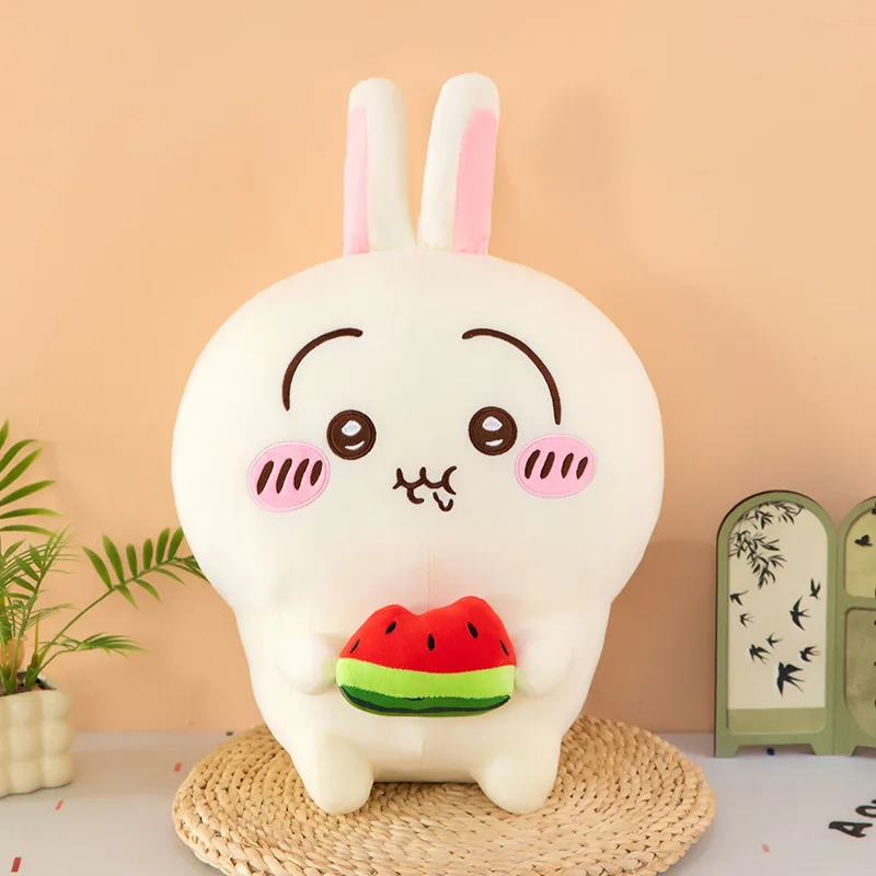 New Kawaii Chiikawa Stuffed Doll Hachiware Usagi Plush Toy for Kids Birthday Gift Cute Watermelon Themed Stress Relief Pillow
New Kawaii Chiikawa Stuffed Doll Hachiware Usagi Plush Toy for Kids Birthday Gift Cute Watermelon Themed Stress Relief Pillow