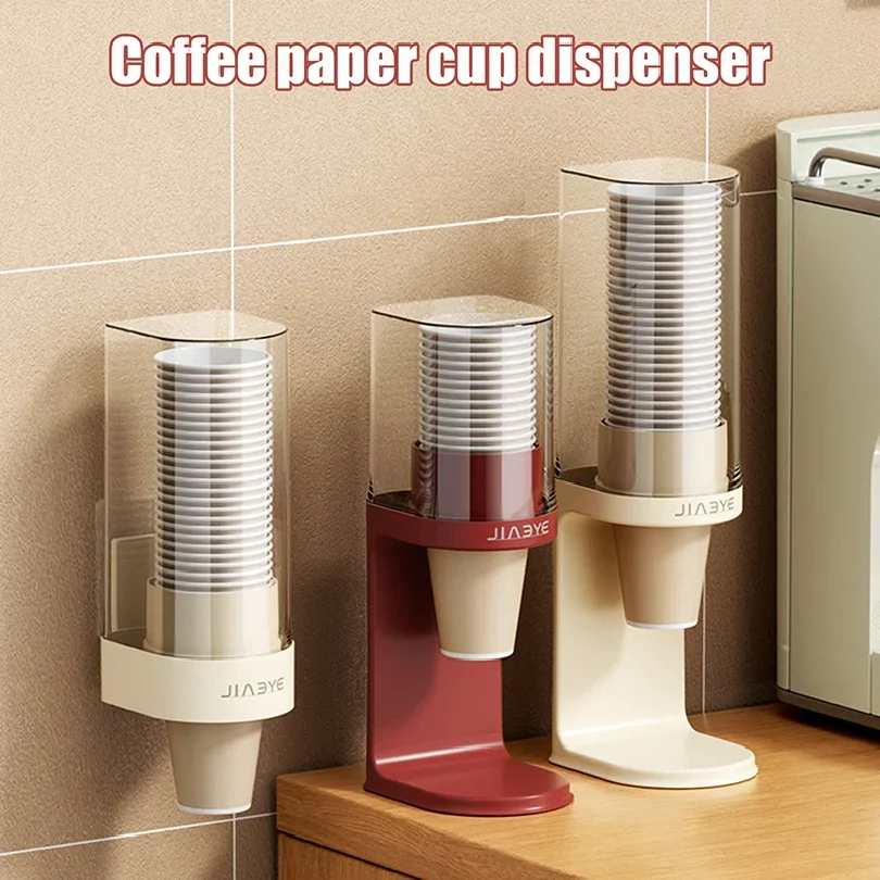 1Pc Disposable Paper Cup Dispenser Wall-mounted Plastic Water Dispenser Cup Holder Cup Container Paper Cup Frame Home Organizer
1Pc Disposable Paper Cup Dispenser Wall-mounted Plastic Water Dispenser Cup Holder Cup Container Paper Cup Frame Home Organizer